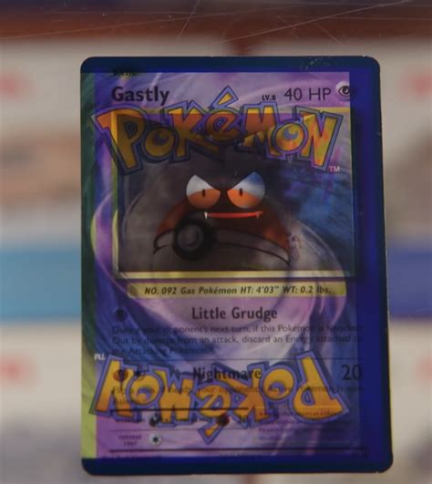 pokemon gastly error card.